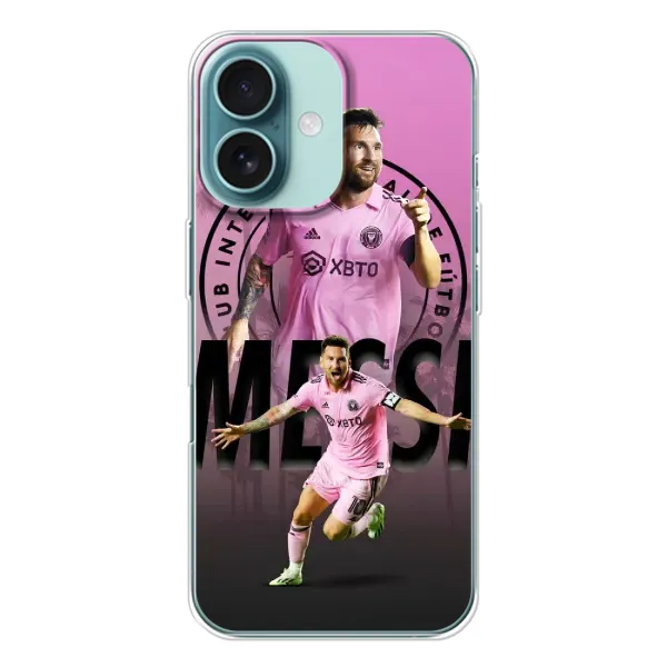 Чохол з принтом «Messi Miami» для iPhone 16