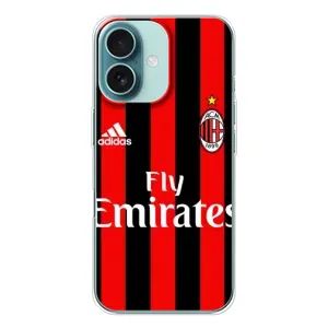 Чохли для iPhone 16 (VPrint) - Футбольні клуби (Milan)