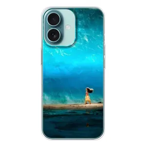 Чехол с мультфильмом Моана iPhone 16 (Океан Моана)