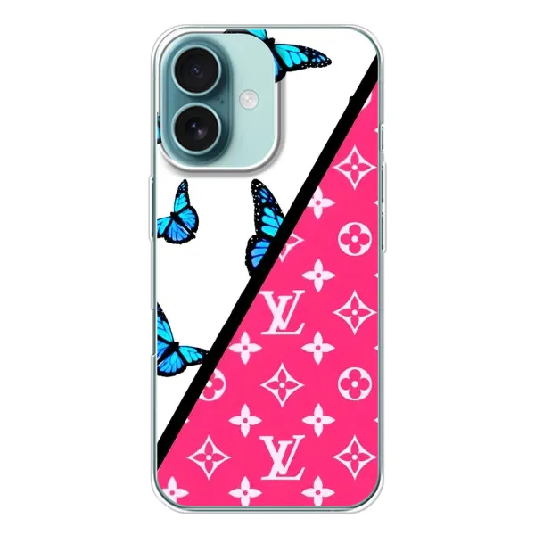 Чохол з принтом «Мода LV» для iPhone 16