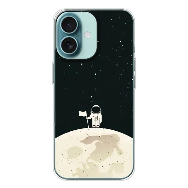 Чехол с принтом «На луне» для iPhone 16