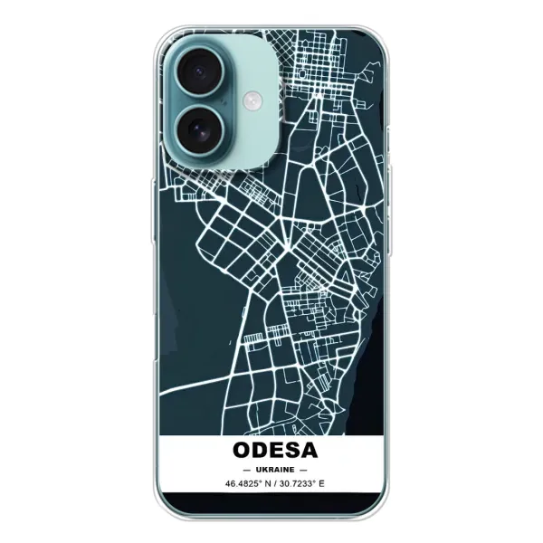 Чехол с принтом «Одесса» для iPhone 16