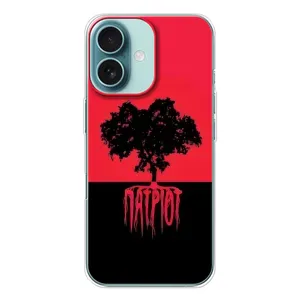 Украинские Чехлы для iPhone 16 с картинкой УПА (AlphaPrint) (Патріот)