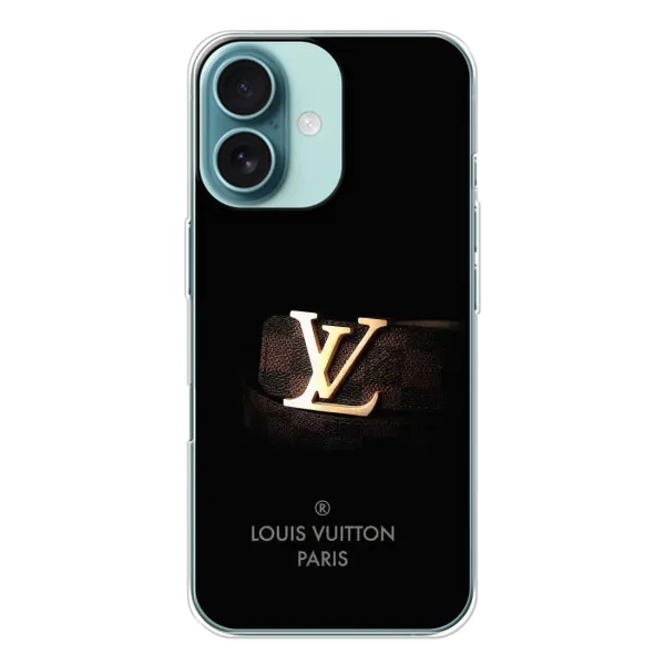 Чехол с принтом «ремешок LV» для iPhone 16