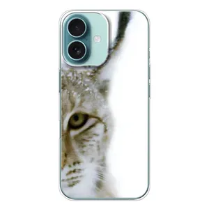 Чехлы с картинками животных iPhone 16 (Рысь)