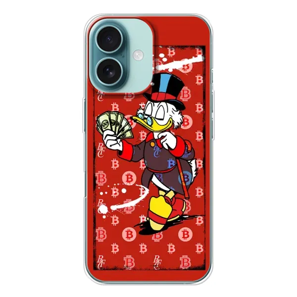 Чехол с принтом «Scrooge MagDag» для iPhone 16