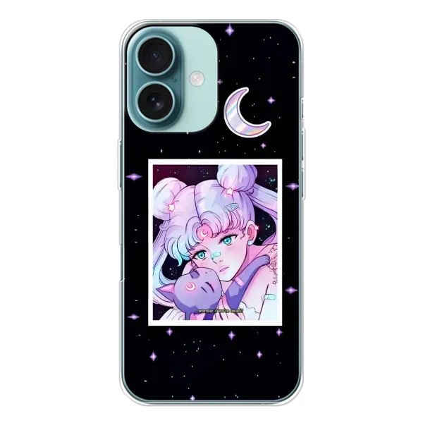 Чохол з принтом «Сейлор Мун» для iPhone 16