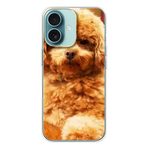Чохли з собаками для iPhone 16 (VPrint) (Цуценя Бішон)