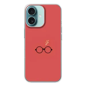 Чохли з Гаррі Поттером для iPhone 16 (AlphaPrint) (шрам та окуляри)