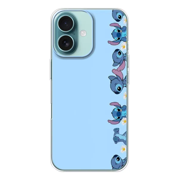 Чехол с принтом «Стич фон» для iPhone 16