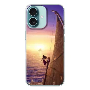 Чехол с мультфильмом Моана iPhone 16 (Закат Ваяна)