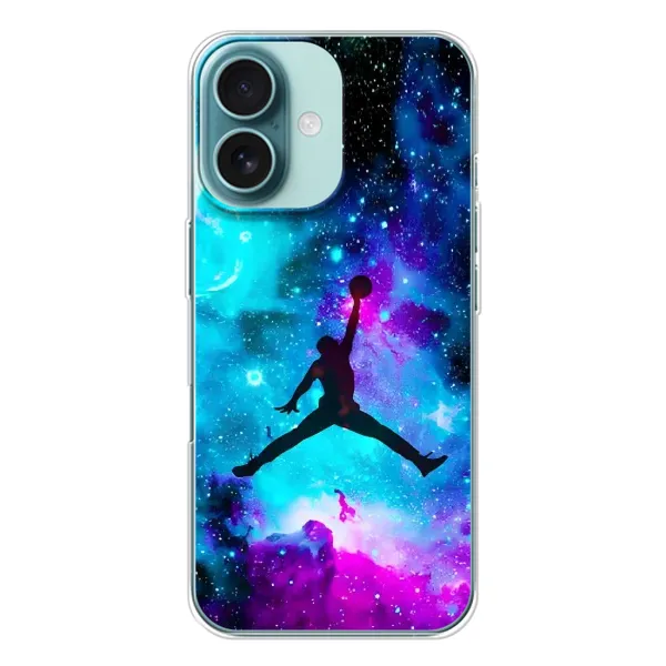 Чехол с принтом «Яркий Джордан» для iPhone 16