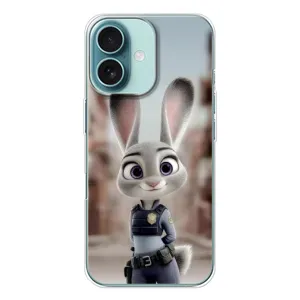 Чехол Зоотрополіс на iPhone 16 (Офицер Джуди Хоппс)