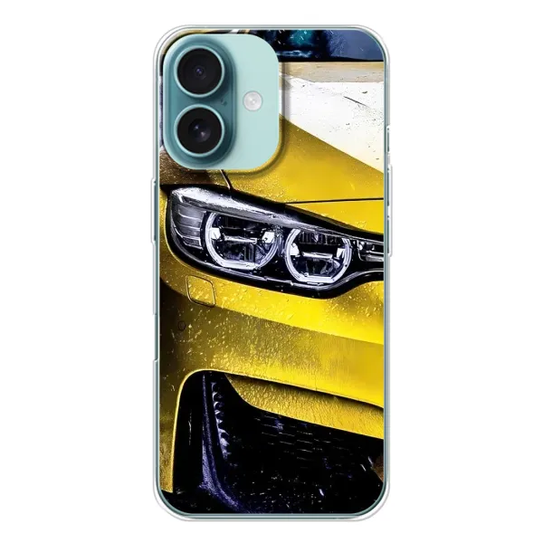 Чохол з принтом «Жовта машина» для iPhone 16
