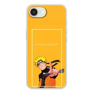 Анимешный чехол для iPhone 16е (Аниме Наруто)