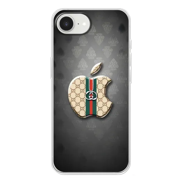 Чехол с принтом «Apple gucci» для iPhone 16e