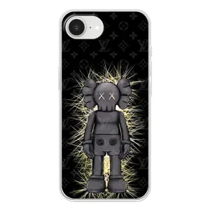 Чехлы для iPhone 16е - Bearbrick Louis Vuitton (PREMIUMPrint) (Bearbrick LV)