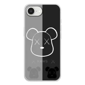 Чехлы для iPhone 16е - Bearbrick Louis Vuitton (PREMIUMPrint) (БеарБрик глаза)
