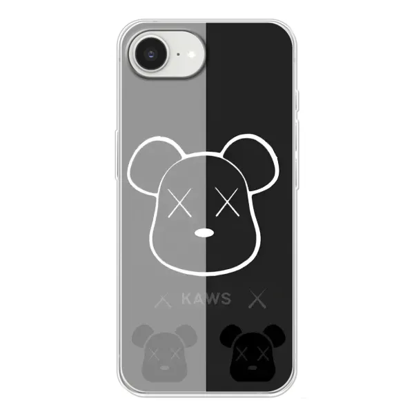 Чехол с принтом «БеарБрик глаза» для iPhone 16e