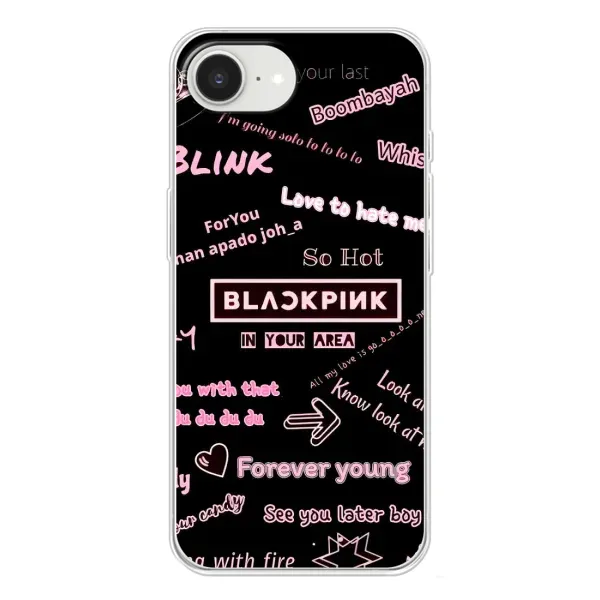 Чехол с принтом «BLACKPINK» для iPhone 16e