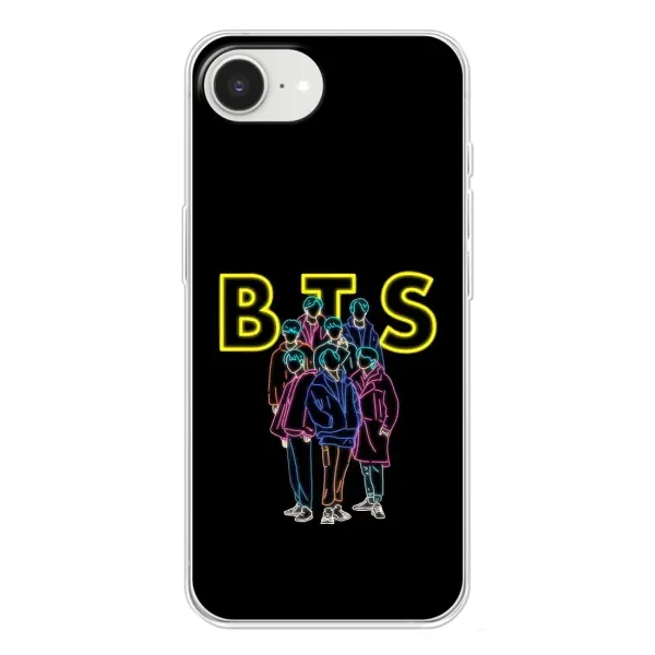Чохол з принтом «BTS стайл» для iPhone 16e