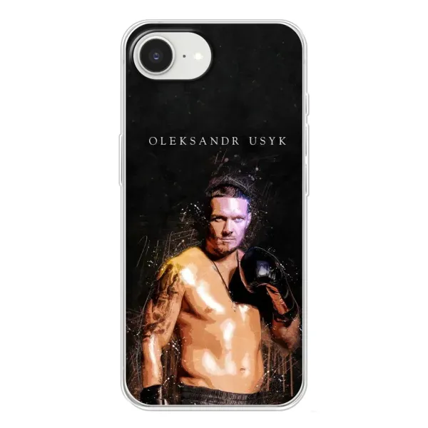 Чехол с принтом «Боксер Александр Усик» для iPhone 16e