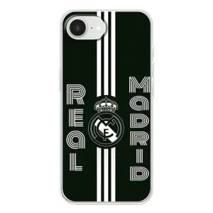 ФК Реал Мадрид чехлы для iPhone 16е (AlphaPrint) (черно белый Реал)