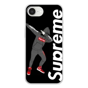 Чехол для iPhone 16е с картинкой Supreme (AlphaPrint) (Деб Суприм)