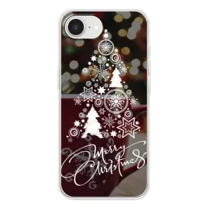Рождественские Чехлы для iPhone 16е (VPrint) (Елочка узорная)