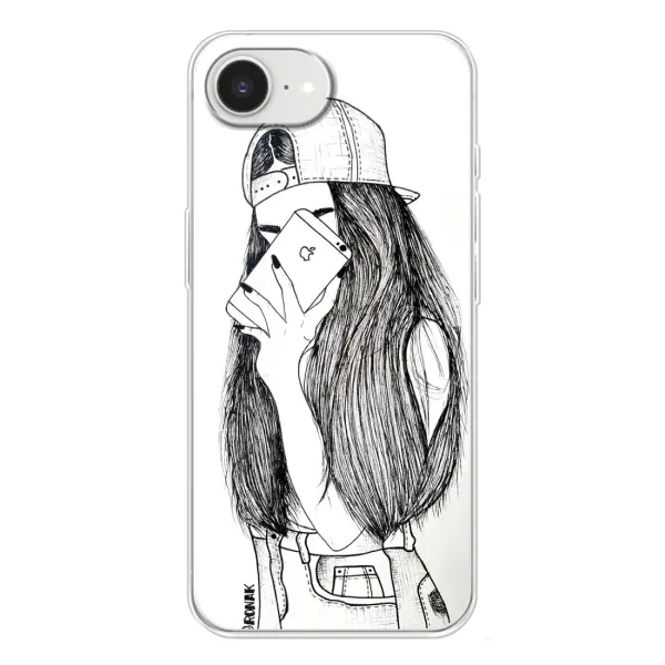 Чехол с принтом «Фото девочки» для iPhone 16e