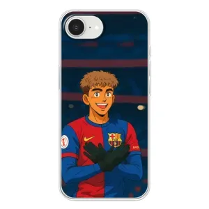 Чехол с футболистом Ламин Ямаль iPhone 16е (Футболист Ямаль)