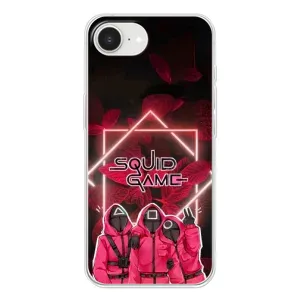 Чехол Гра в кальмара для iPhone 16e (Охранники Игра кальмара)