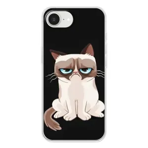 Чохол з принтом для iPhone 16е (AlphaPrint) Модні коти (Сумний кіт)