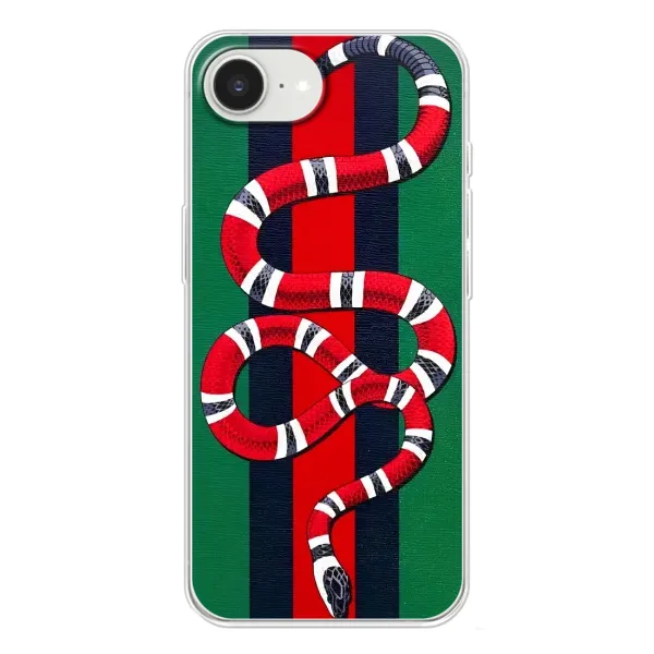 Чехол с принтом «Gucci змия» для iPhone 16e