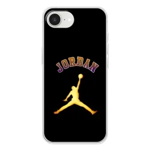 Чехлы для iPhone 16е - с картинкой JORDAN (AlphaPrint) (Jordan Gold)
