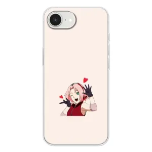 Чохли Персонажі Аніме Наруто для iPhone 16е (AlphaPrint) (Лайк Сакура)
