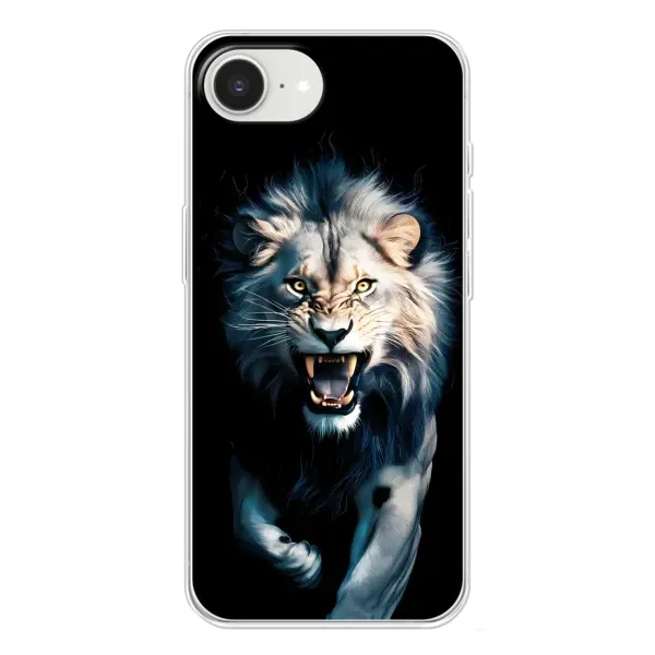 Чехол с принтом «Лев в темноте» для iPhone 16e