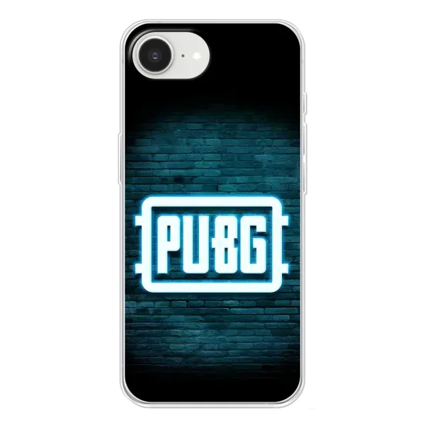 Чехол с принтом «Лого PUBG» для iPhone 16e Чехол с принтом «Лого PUBG» для iPhone 16e