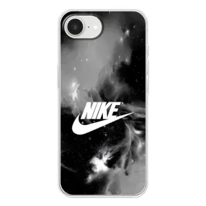 Чехол для iPhone 16е - с принтом Найк (AlphaPrint) (Лого Найк)