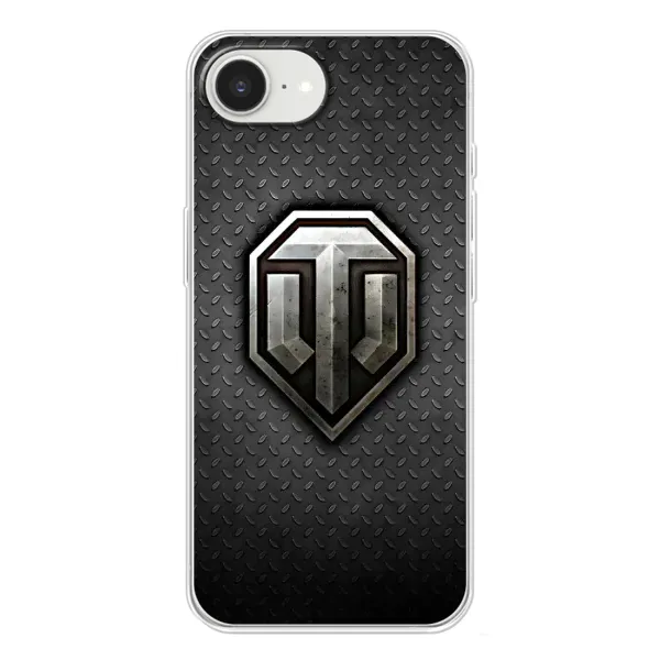Чехол с принтом «Лого Tanks» для iPhone 16e Чехол с принтом «Лого Tanks» для iPhone 16e