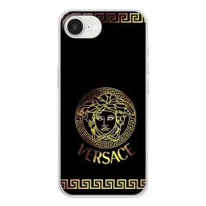 Чехлы VERSACE для Айфон 16е (PREMIUMPrint) (Logo Versace)