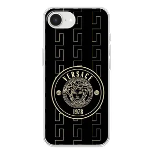 Чехлы VERSACE для Айфон 16е (PREMIUMPrint) (Лого Версаче)