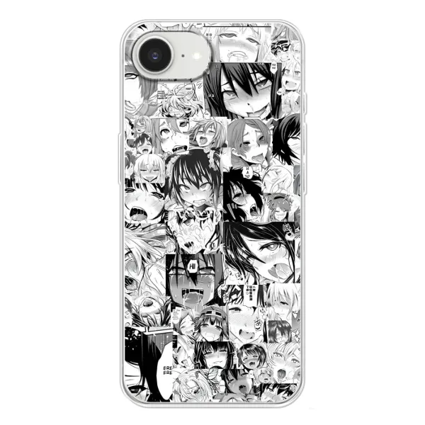 Чехол с принтом «Ahegao manga» для iPhone 16e