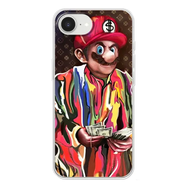 Чехол с принтом «Mario LV» для iPhone 16e