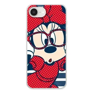 Эксклюзивный чехол для iPhone 16е (AlphaPrint - Мультяшные) (Маус в очках)