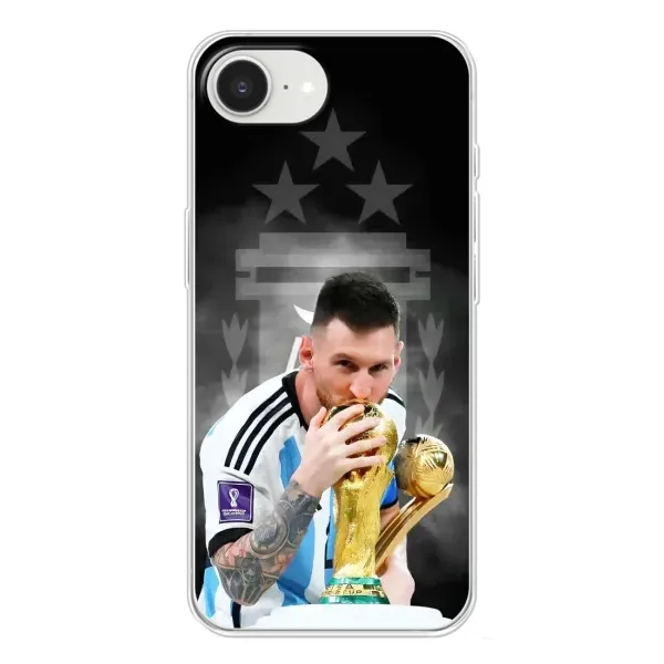 Чехол с принтом «Месси Чемпион» для iPhone 16e