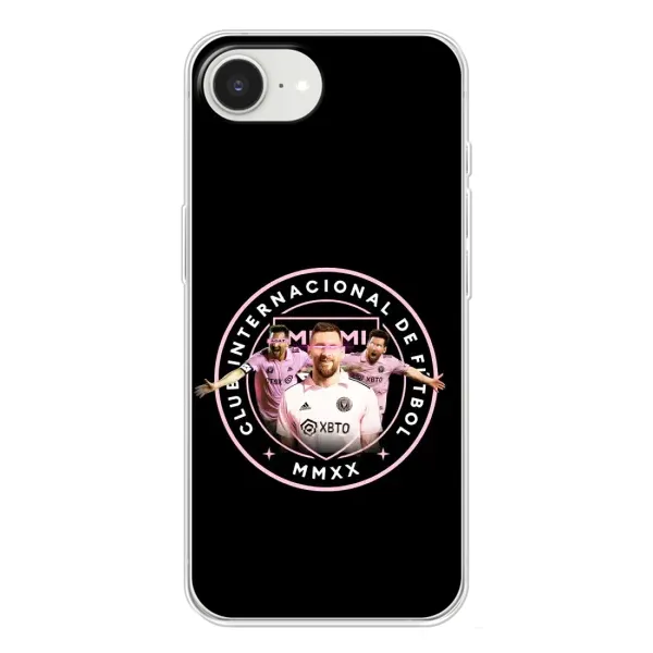Чохол з принтом «Мессі в лого» для iPhone 16e