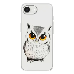 Чехол с птицами на iPhone 16е (VPrint) (Милая Сова)