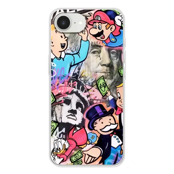 Чехол с принтом «Monopoly man» для iPhone 16e