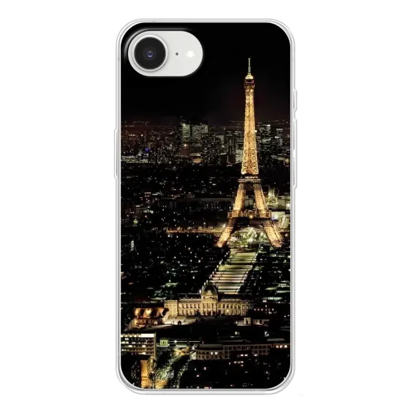Чехол с принтом «Ночной Париж» для iPhone 16e